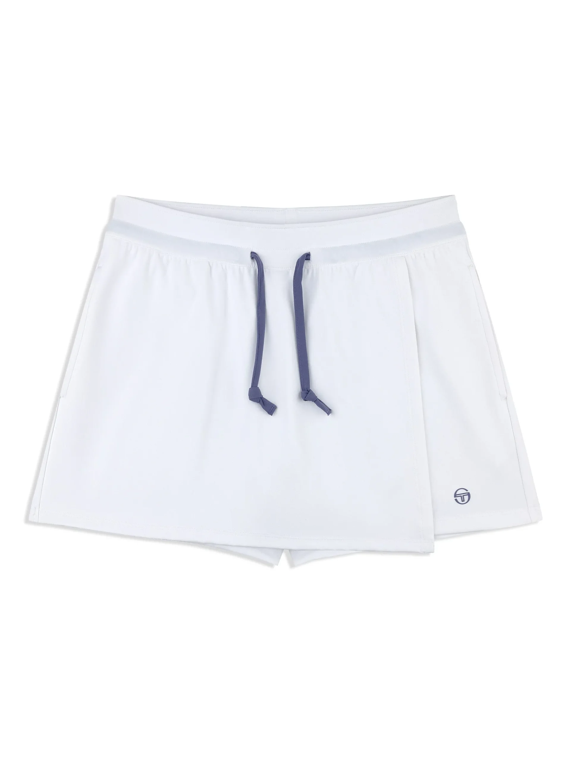 Agata Wrap Skort- Brilliant White