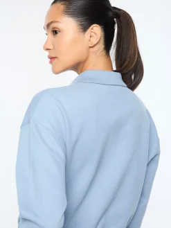 Aida Polo- Faded Denim