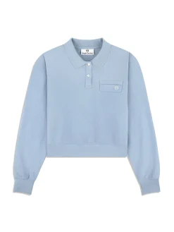 Aida Polo- Faded Denim