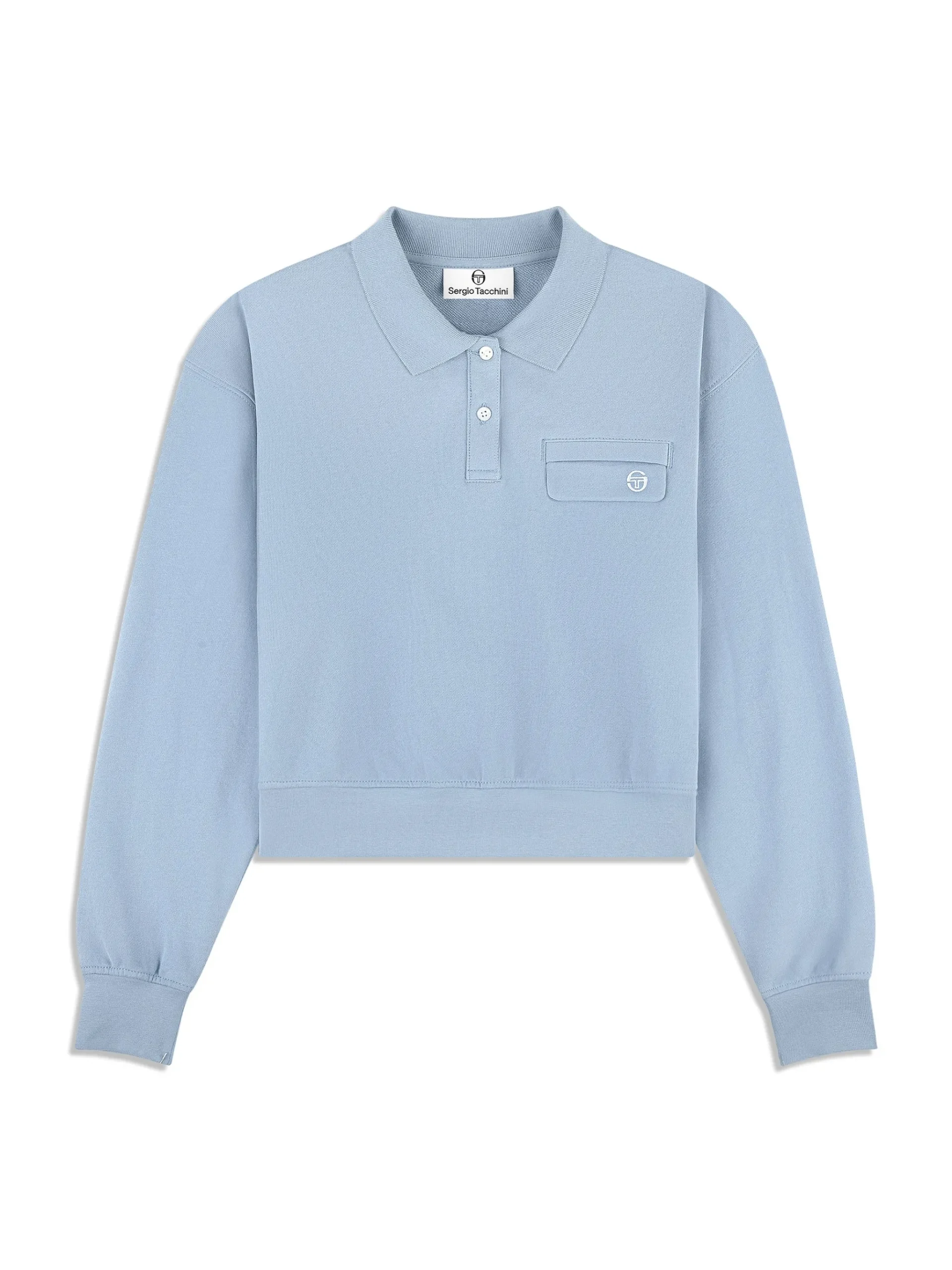 Aida Polo- Faded Denim