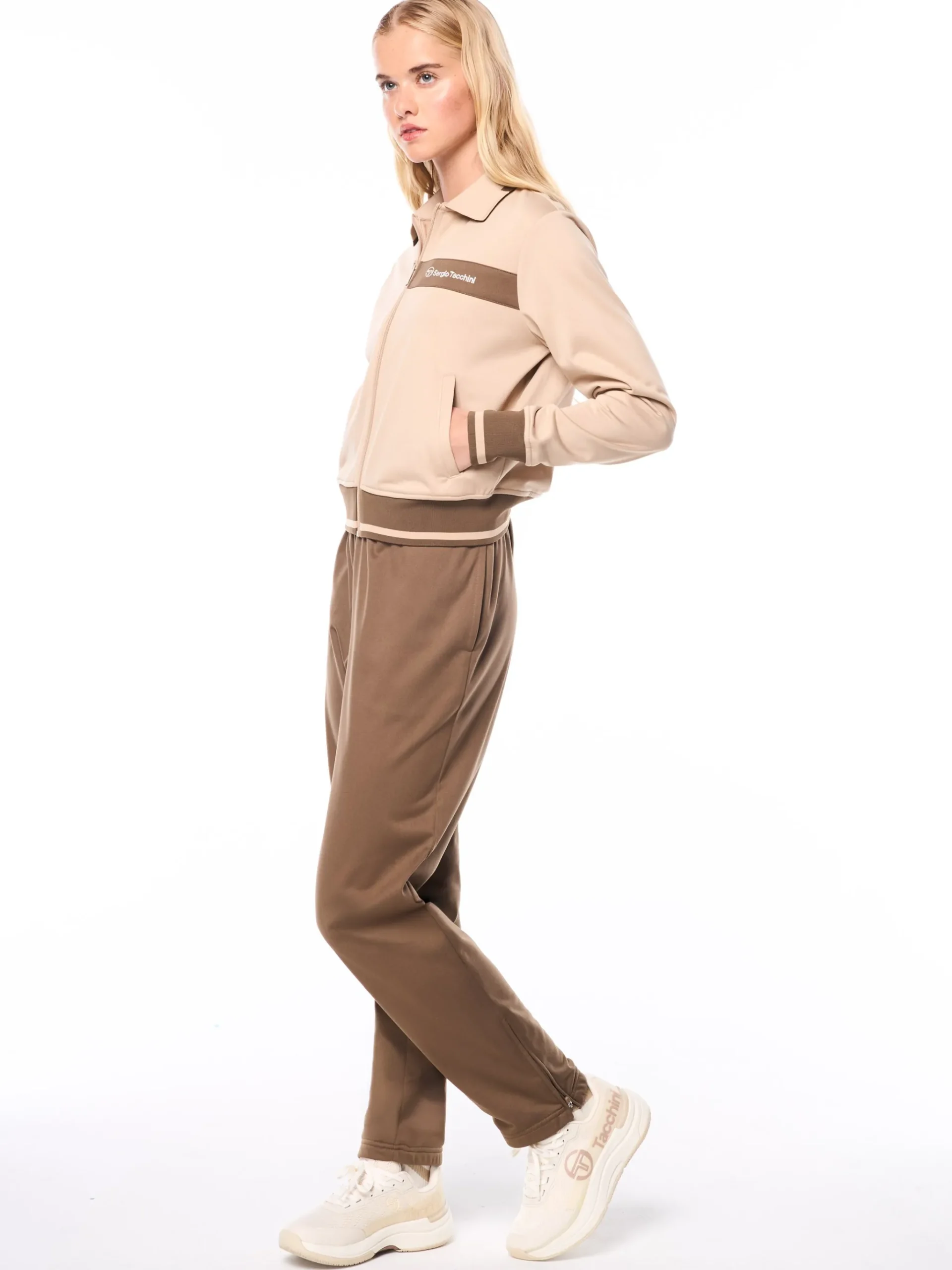 Amara Track Jacket-Humus