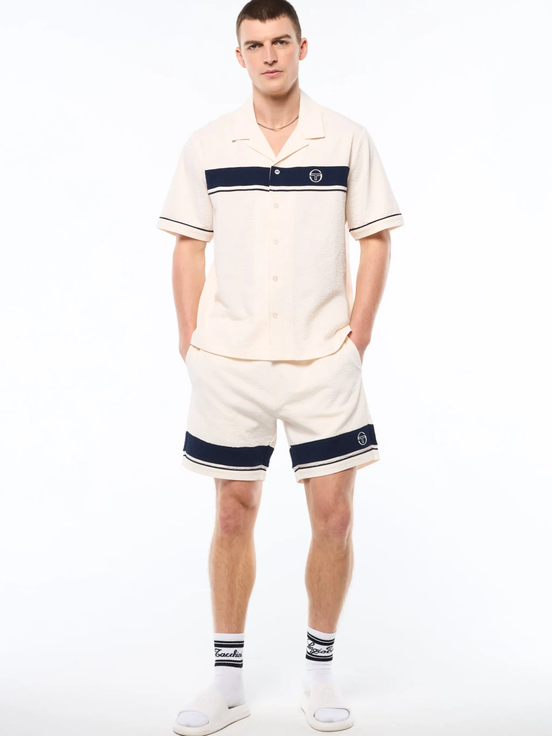 Annata Cabana Shirt-Gardenia