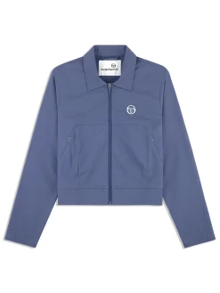 Aria Track Jacket- Blue Indigo