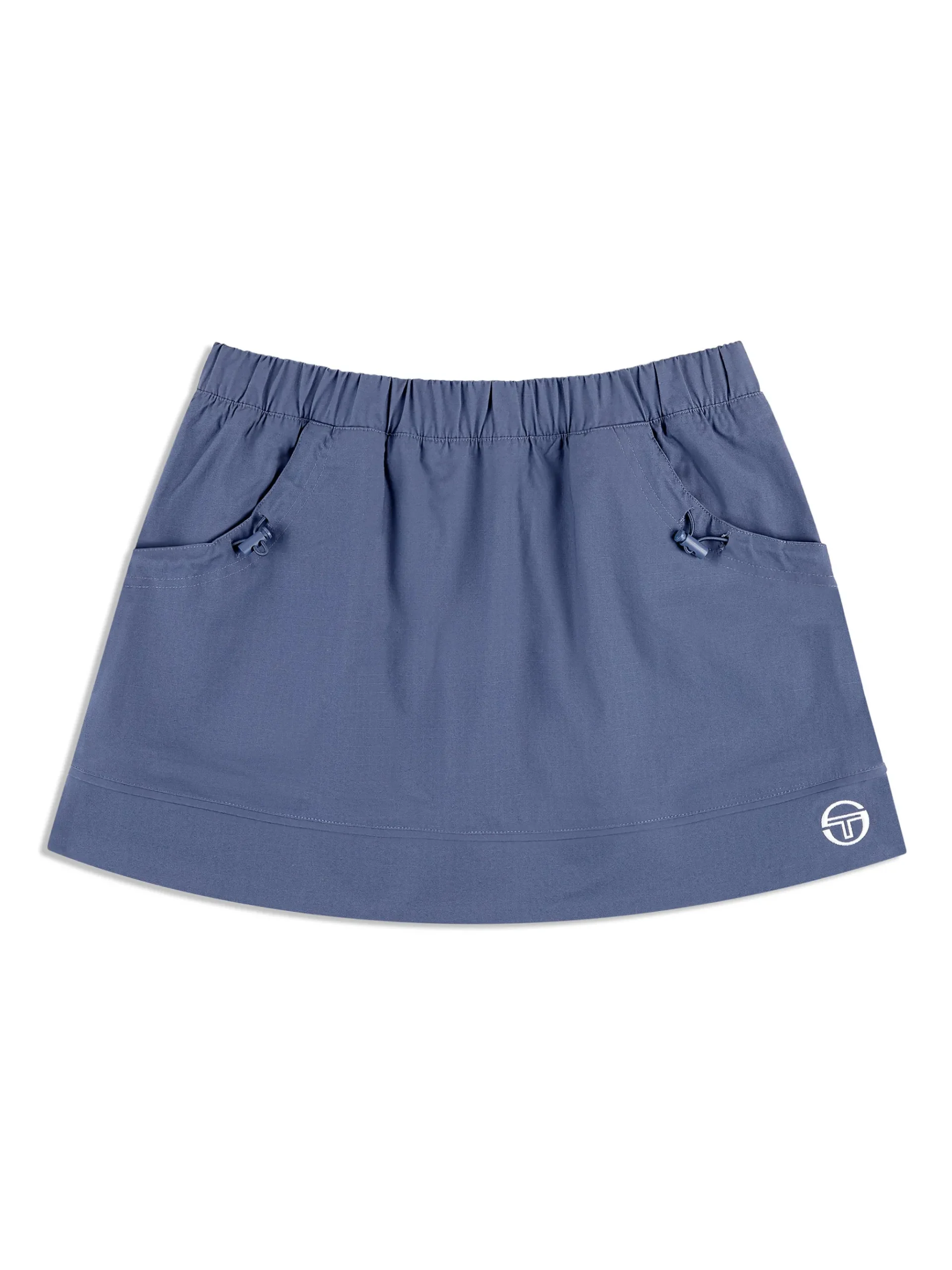 Aria Track Skirt- Blue Indigo