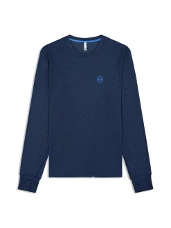 Attivo Damarindo Long Sleeve Tee- Maritime Blue