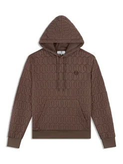 Aversa Quilted Hoodie- Morel