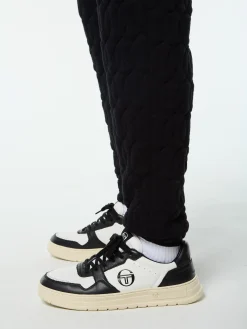 Aversa Quilted Sweatpant- Black Beauty