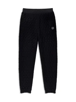 Aversa Quilted Sweatpant- Black Beauty