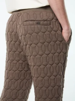 Aversa Quilted Sweatpant- Morel