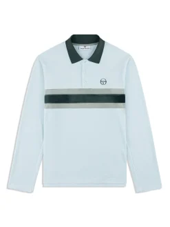 Banda Velour Polo- Baby Blue