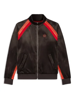 Banda Velour Track Jacket- Mulch
