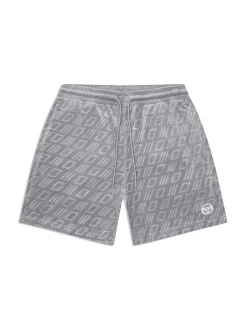Bandiera Debossed Velour Short-Sleet