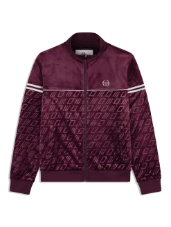 Bandiera Track Jacket- Potent Purple