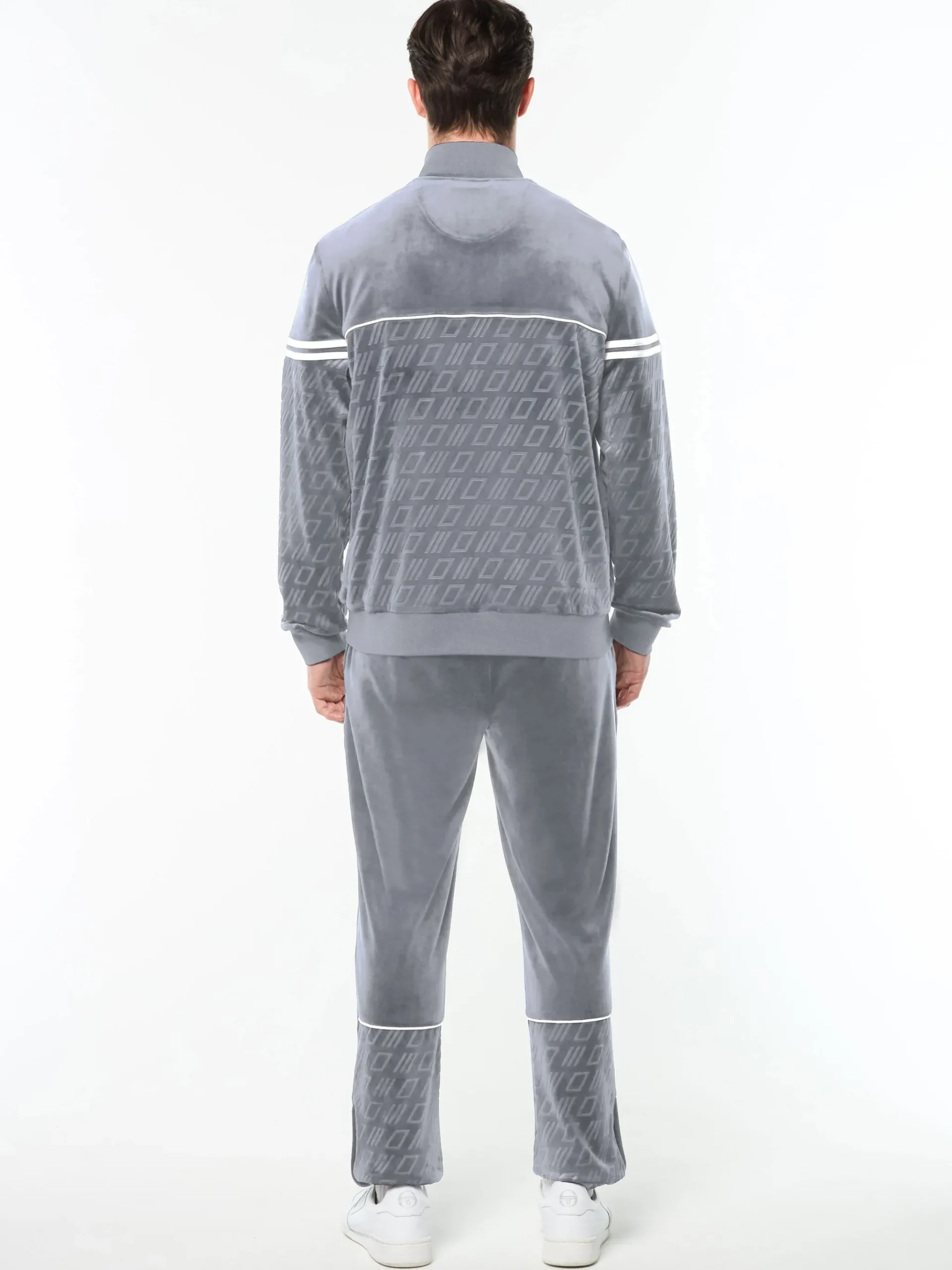 Bandiera Track Jacket- Sleet