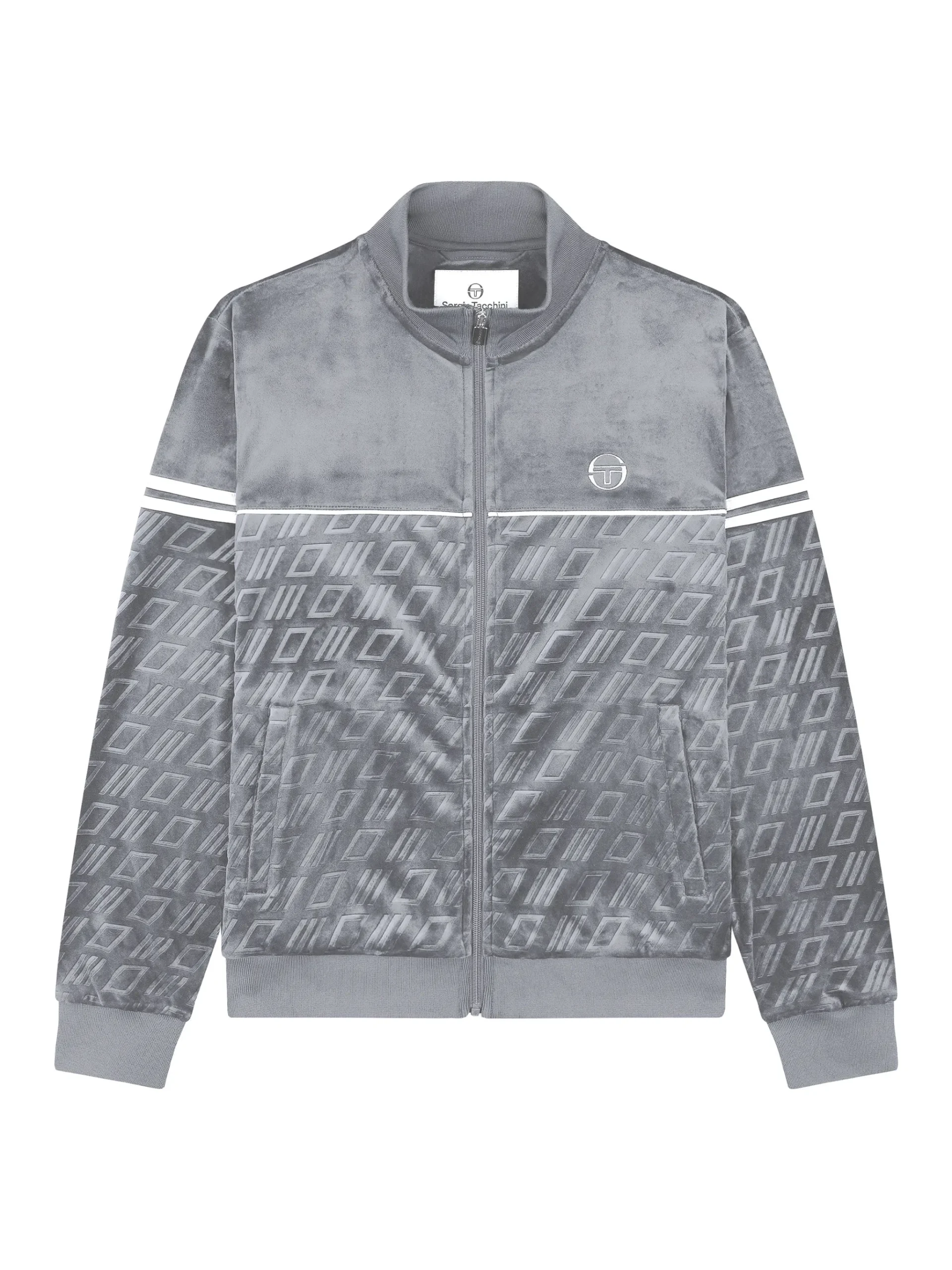 Bandiera Track Jacket- Sleet