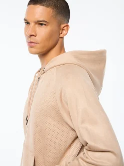 Camoscio Hoodie- Humus