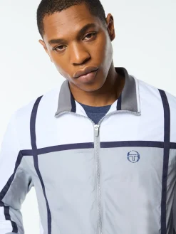 Campo Court Track Jacket- Quiet Grey