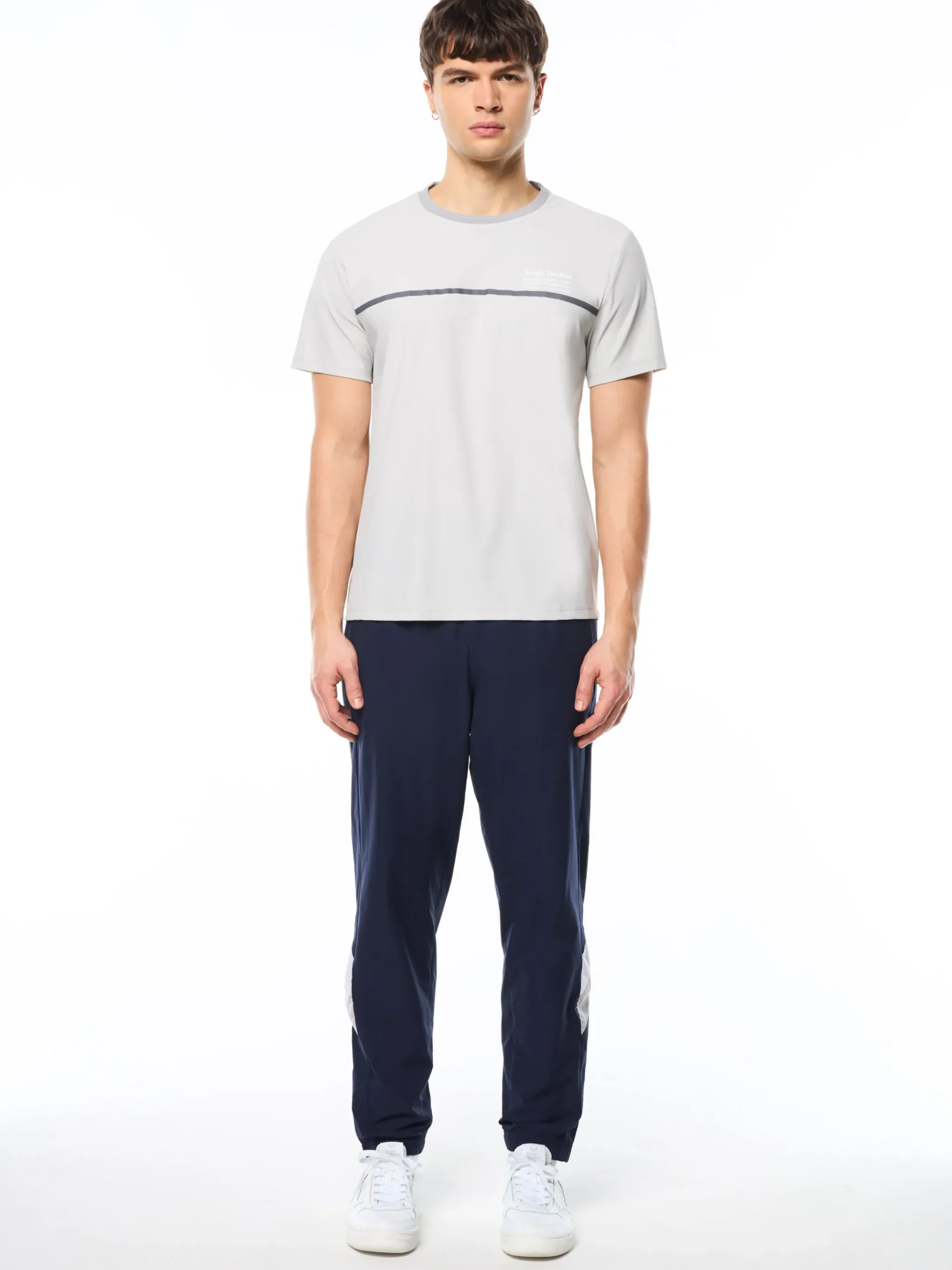 Campo Court T-Shirt- Quiet Grey