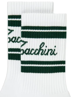 Clasico Script Logo Sock- Black Beauty