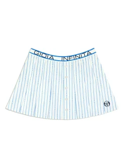 Colonna Cropped Skirt- French Blue