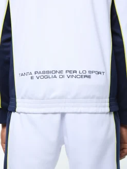 Corsa Track Jacket- Brilliant White