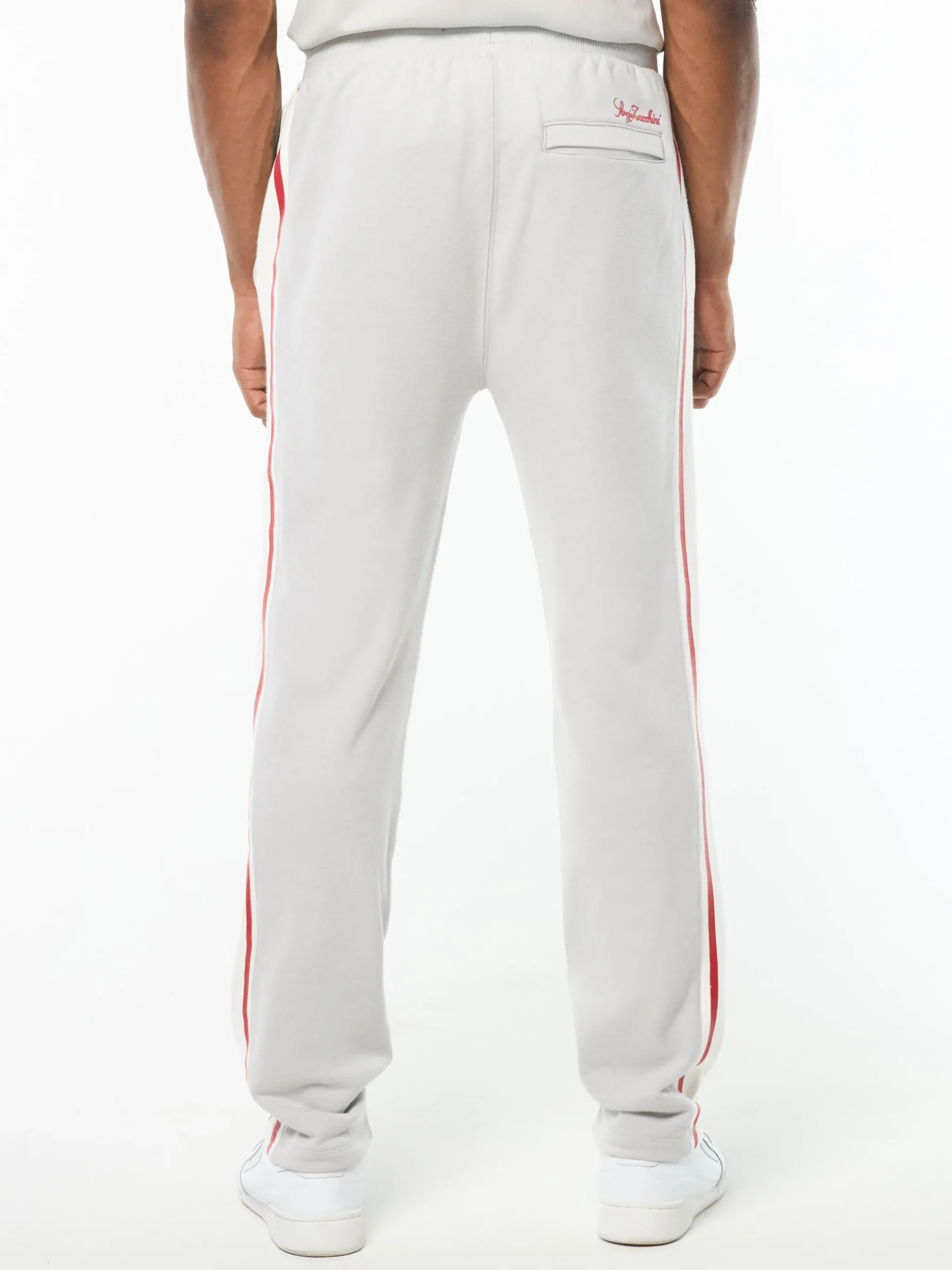 Cursivo Track Pant- Quiet Grey