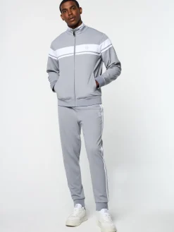 Damarindo Jacket- Sleet/ White