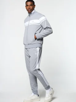 Damarindo Jacket- Sleet/ White