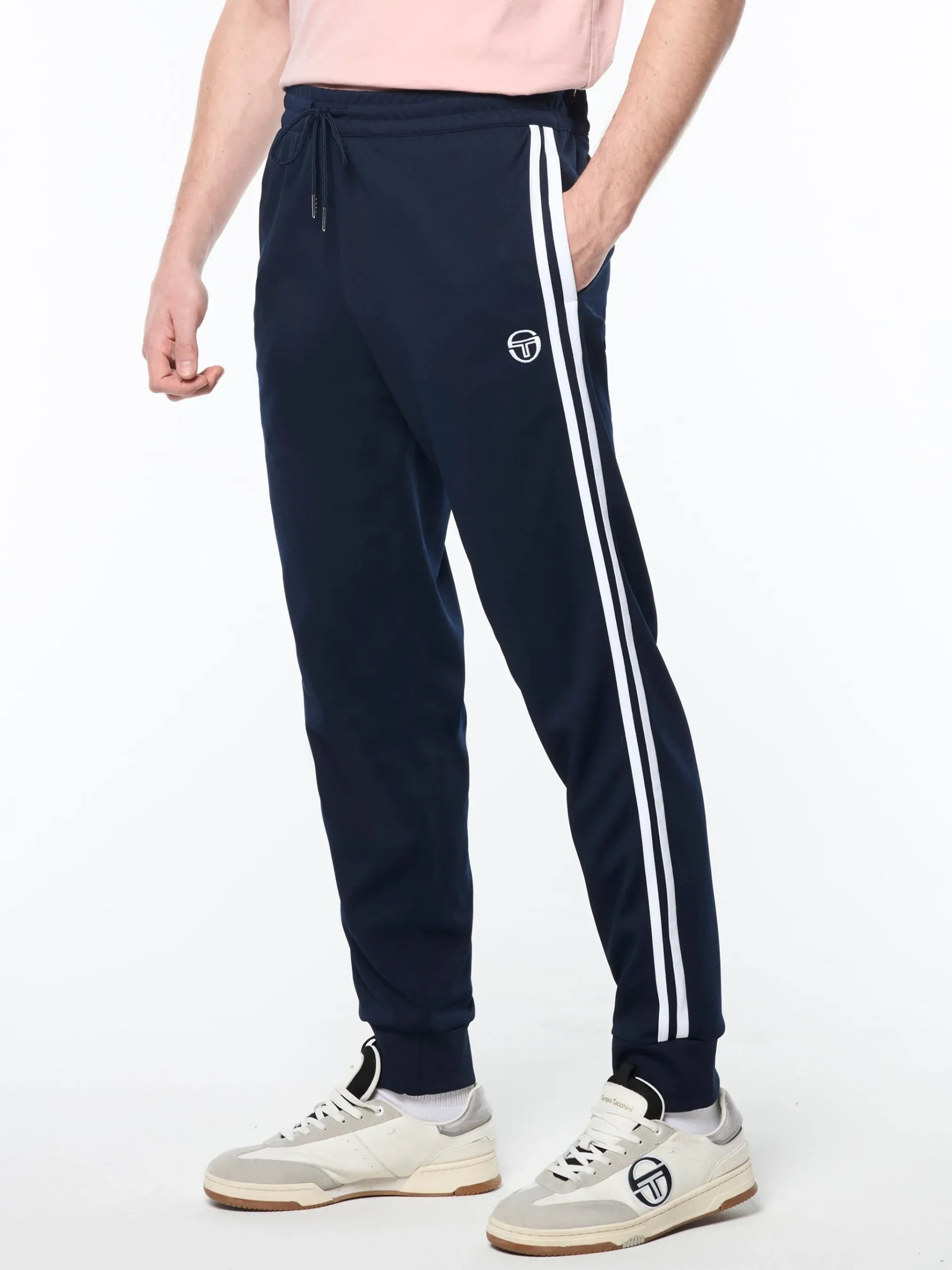 Damarindo Track Pant Archivio- Maritime Blue/ White