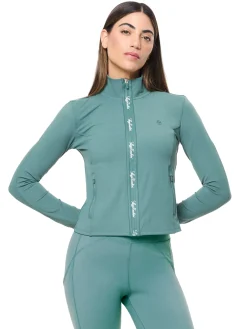 Delfina Contour Jacket- Duck Green