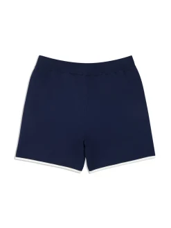 Enzo Knit Shorts- Maritime Blue