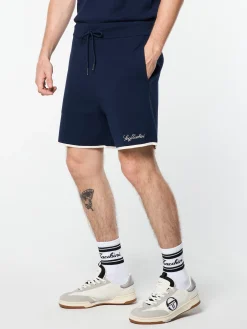 Enzo Knit Shorts- Maritime Blue