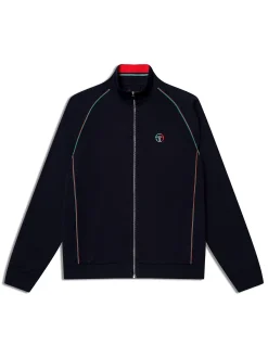 Eredita Track Jacket-Maritime Blue