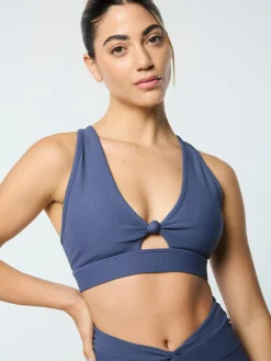 Giulia Sports Bra- Blue Indigo
