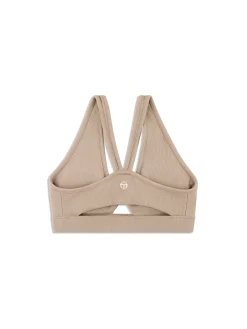 Giulia Sports Bra- Taupe Grey