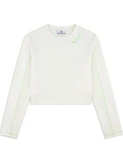 Greta Crewneck- Gardenia