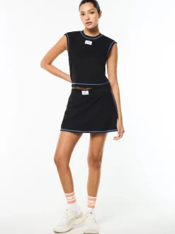 Greta Skort- Black Beauty