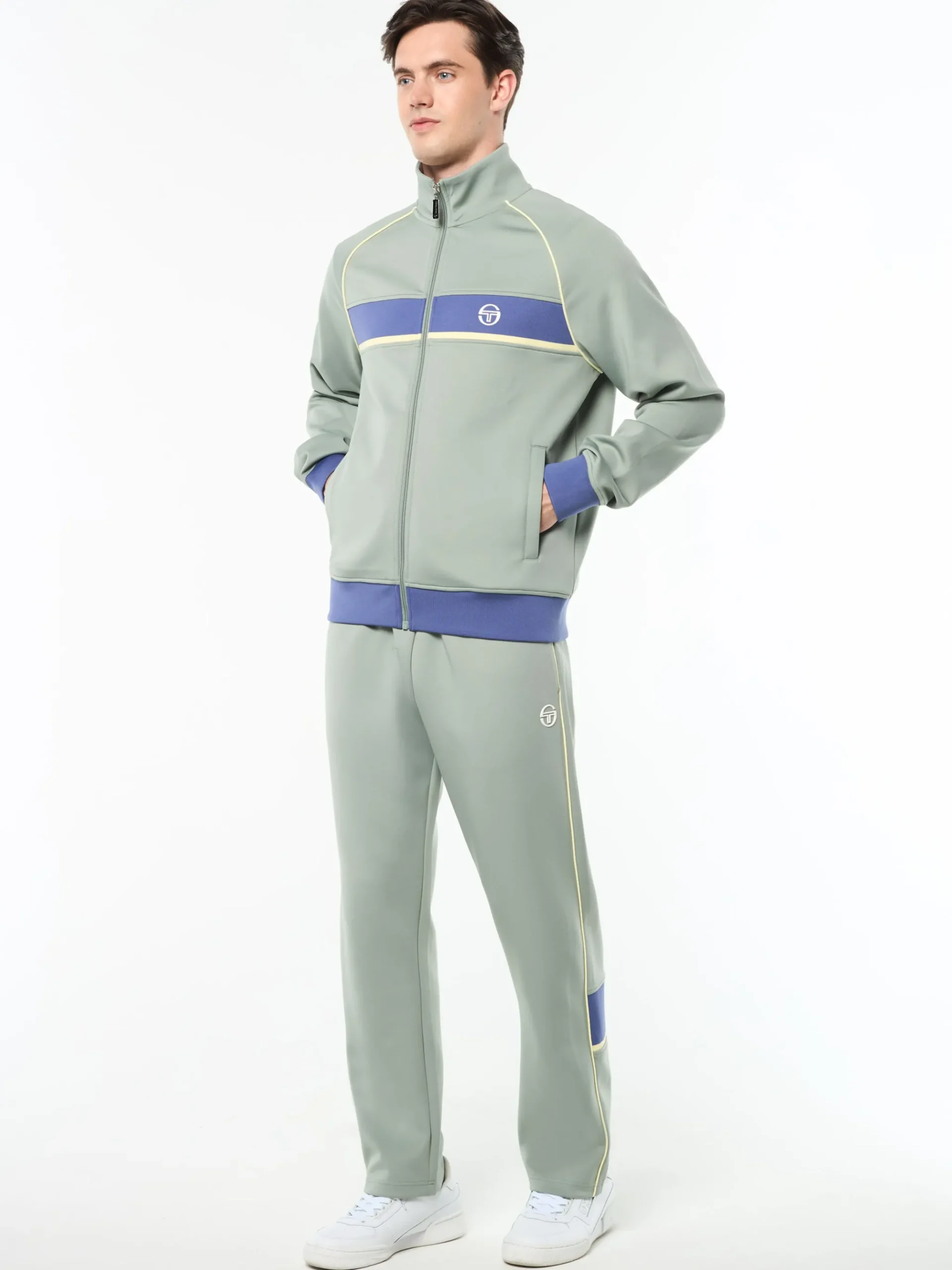 Lago Track Jacket- Slate Gray