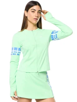 Lara Contour Jacket- Green Ash