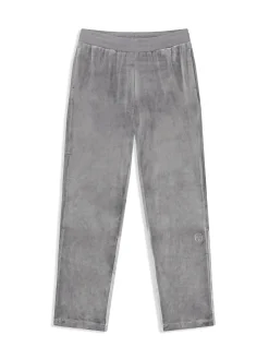 Lina Velour Track Pant- Quiet Shade