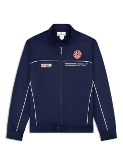 Macchina Track Jacket- Maritime Blue