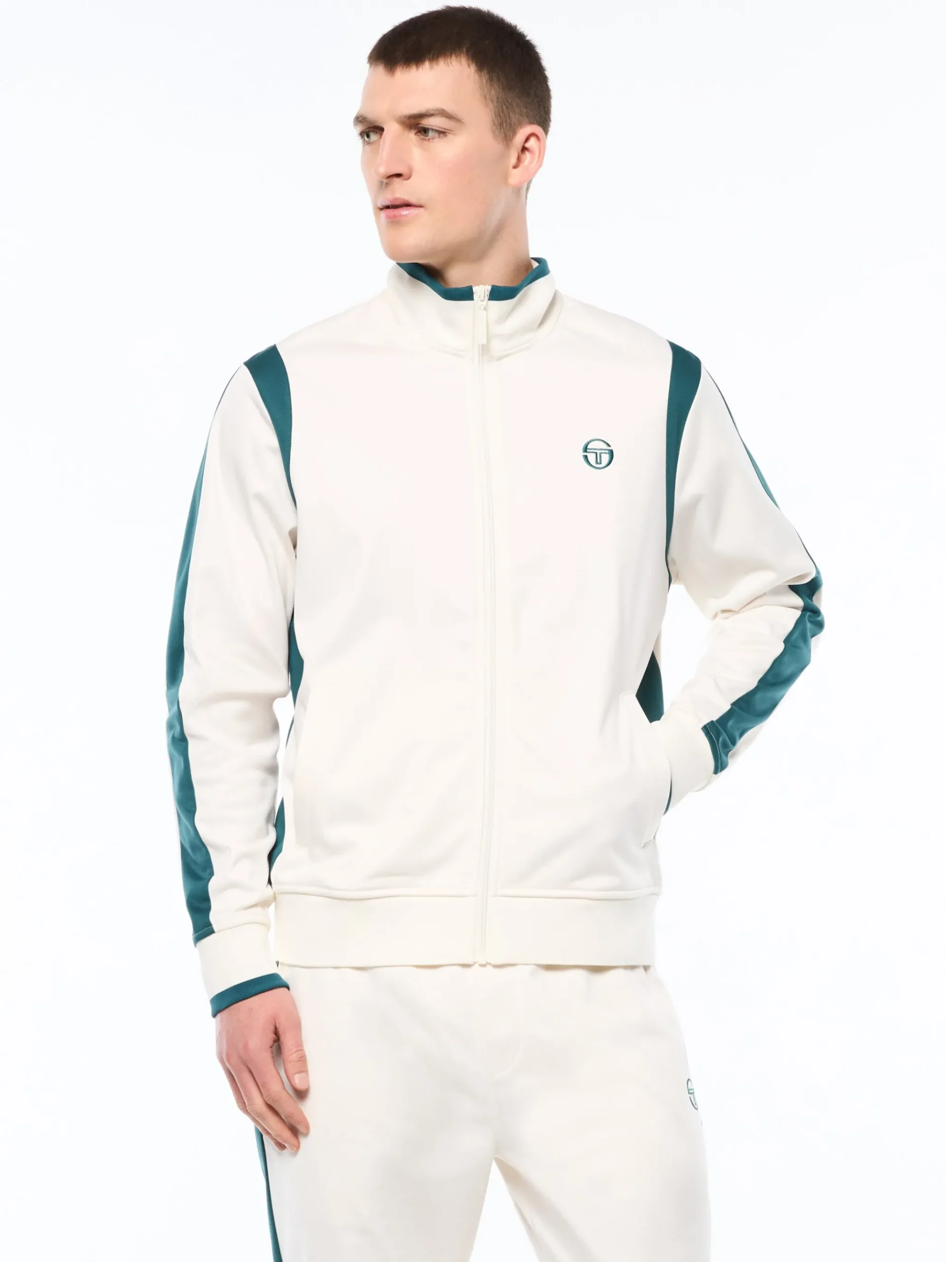 Massimo Track Jacket-Gardenia