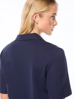 Mattea Cabana Shirt-Maritime Blue