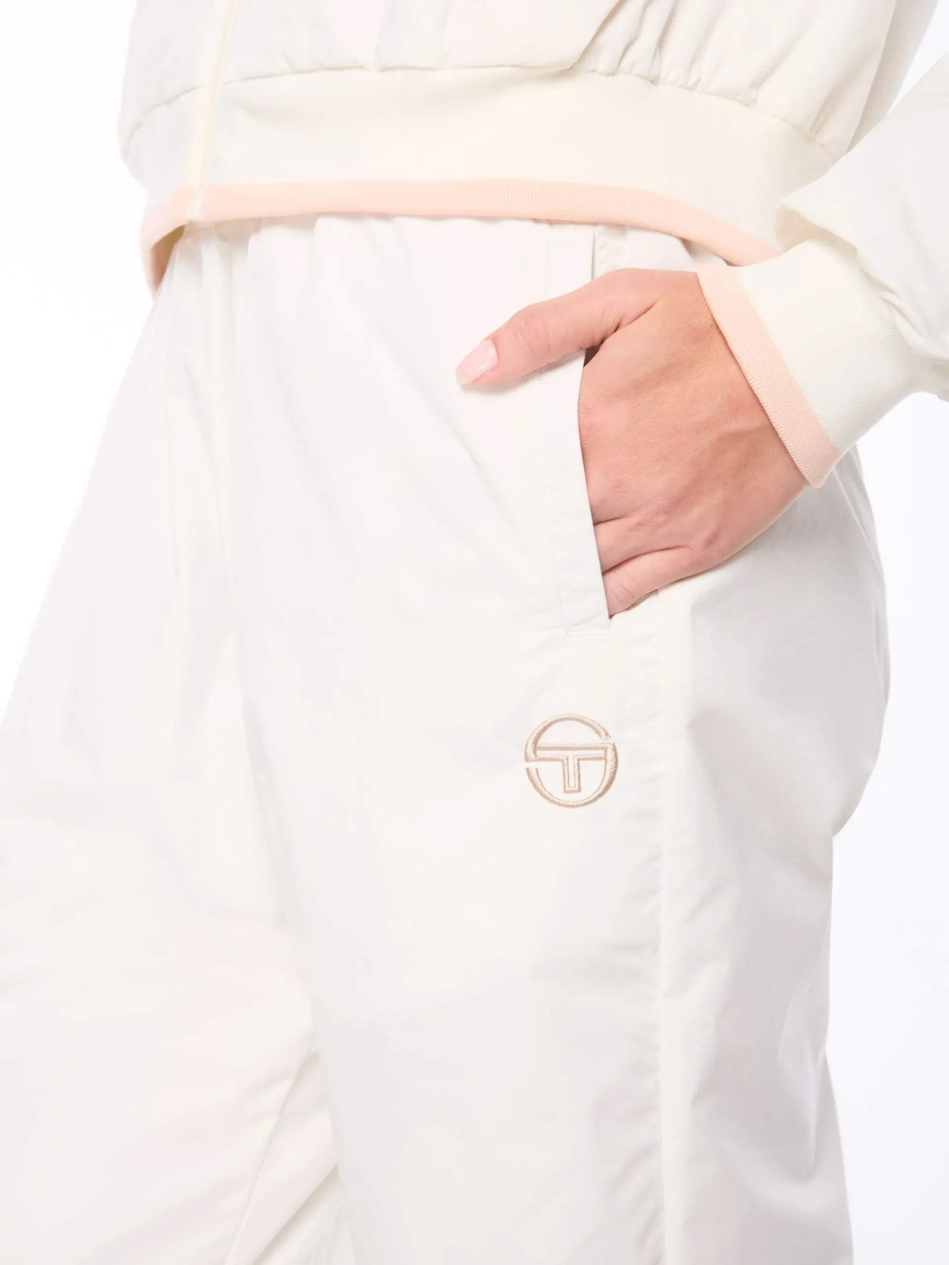 Nella Track Pant- Gardenia