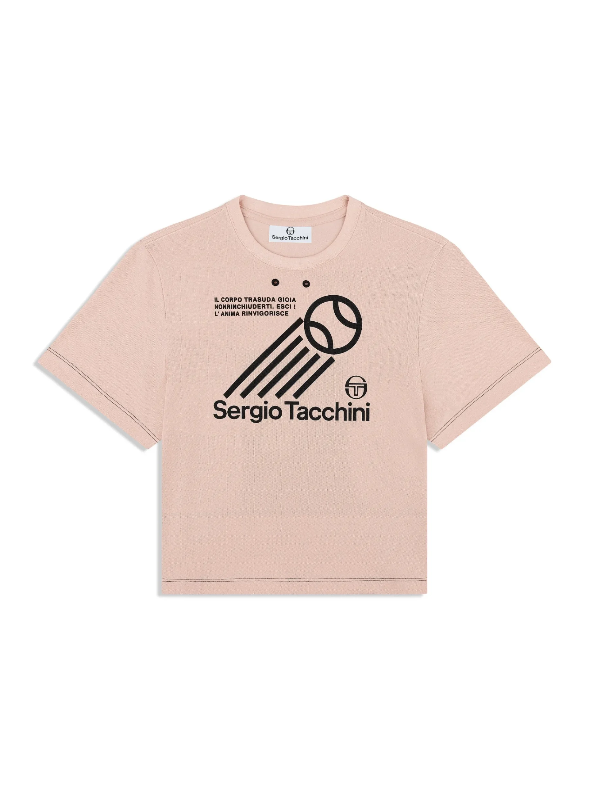 Nera Boxy Tee- Evening Sand