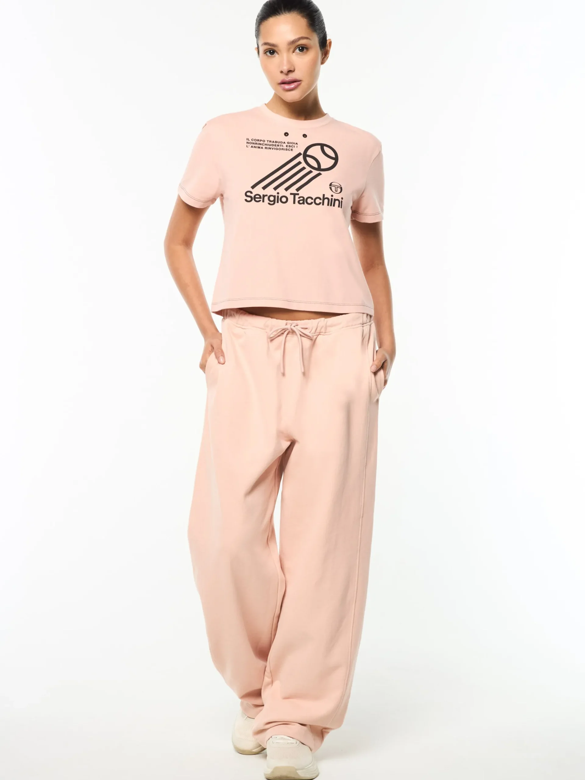 Nera Boxy Tee- Evening Sand