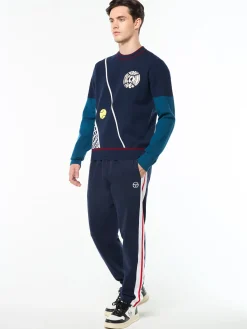 Nota Crewneck- Maritime Blue