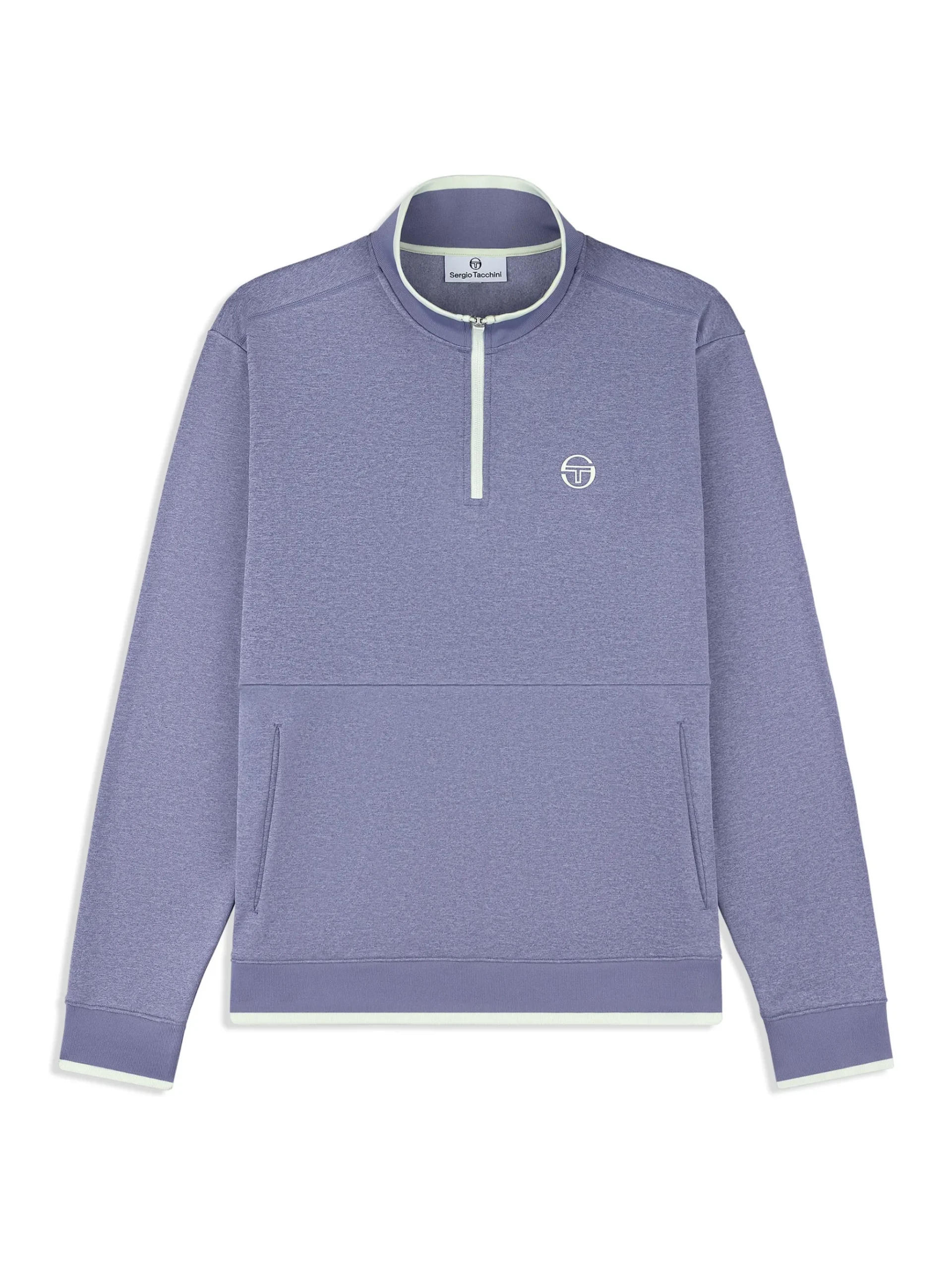 Nuvola Quarter Zip- Heron