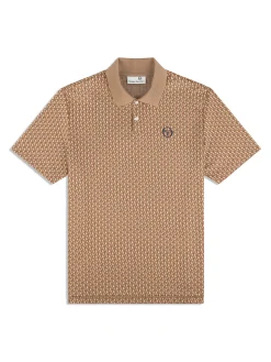 Paolo Knit Polo- Taupe Grey