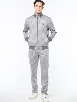 Paolo Knit Track Jacket- Quiet Shade